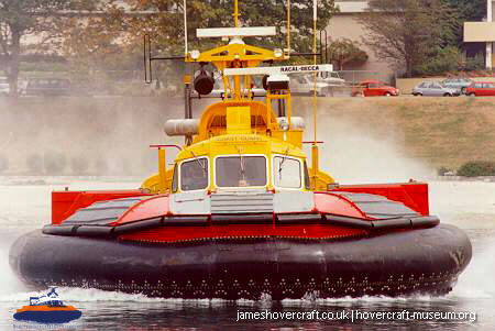 SRN6 with the Canadian Coastguard -  (credit: The <a href='http://www.hovercraft-museum.org/' target='_blank'>Hovercraft Museum Trust</a>).